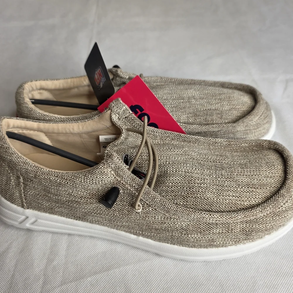 FOCO Men's NFL Team Logo Lightweight Loafers Atlanta Falcons Size M 9/10 NWT